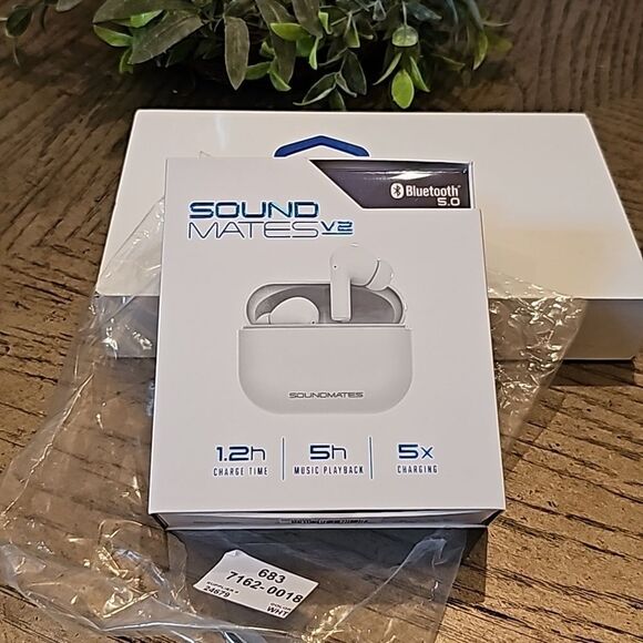 Wireless earbuds NWT Sound mates V2 - Picture 1 of 7